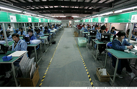 China manufacturing PMI falls sharply