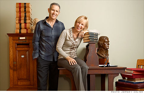 Levenger founders Steve and Lori Leveen: 