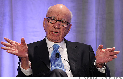 Rupert Murdoch might split News Corp. into two companies, according to news reports.