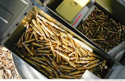 AR-15 ammunition is readily available, in bulk, from online retailers.