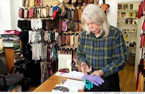 Jay Ruckel and his wife, Lacrasia Duchein, are the last custom-made glove makers left in New York's Garment District.