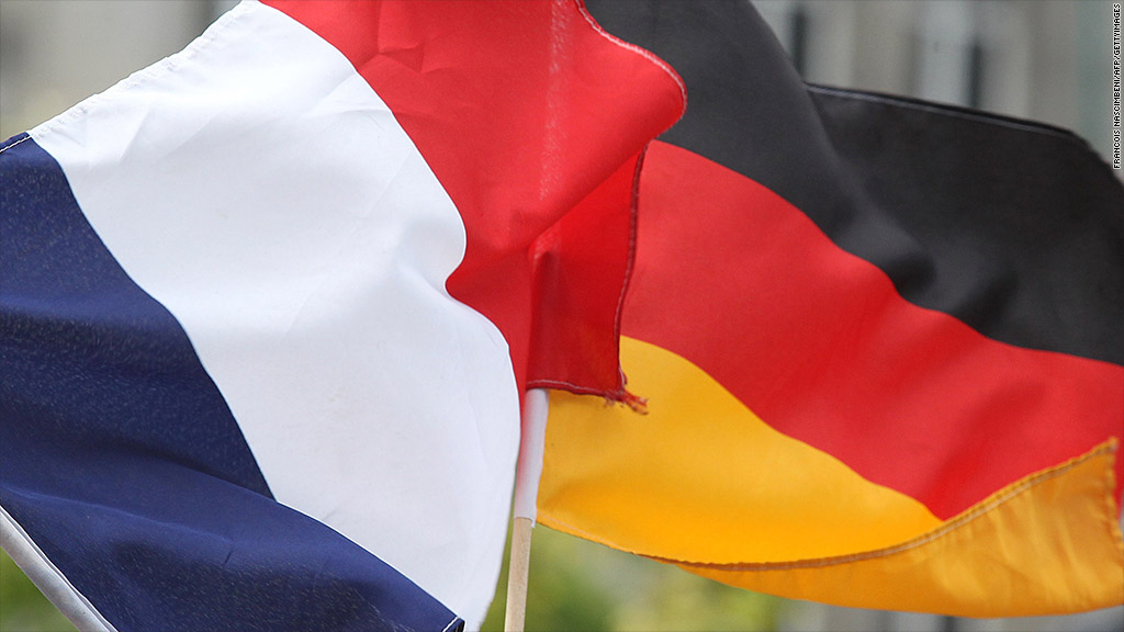 france, germany, flags