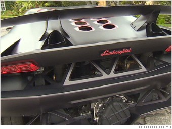 Lamborghini sesto elemento rear