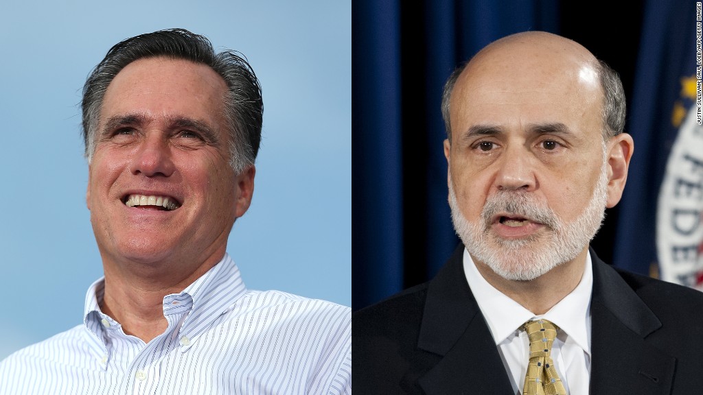 romney bernanke