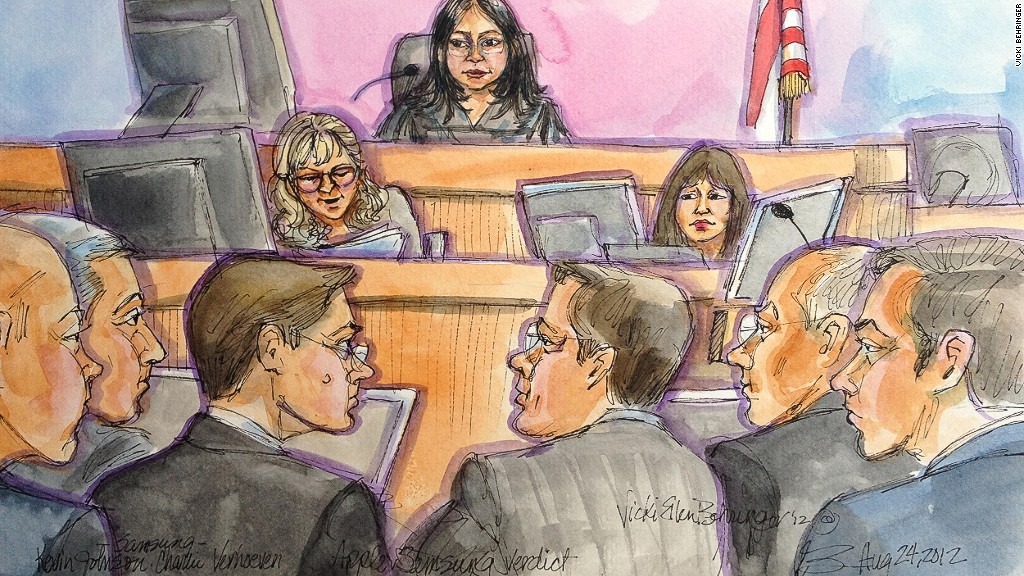 Samsung Court Room Sketch