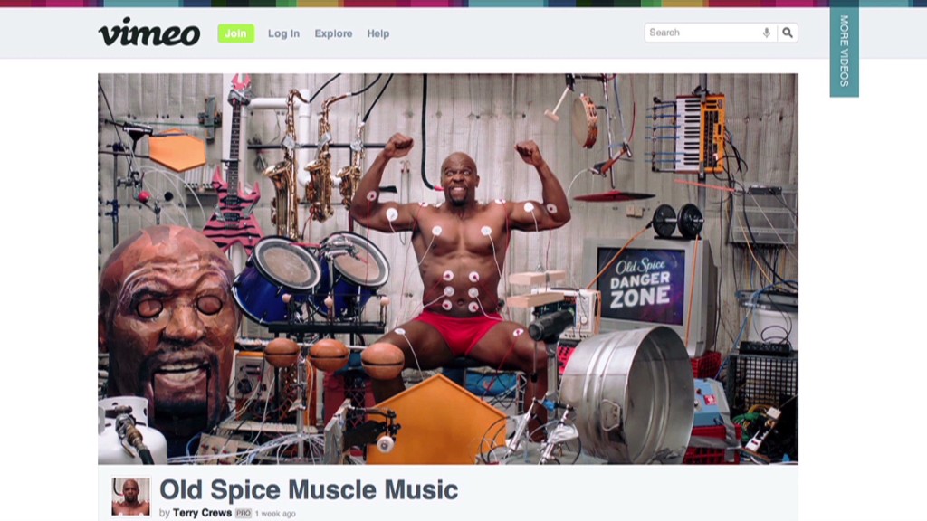 Old Spice flexes its muscles in new ad