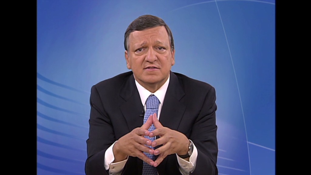 Barroso: Europe crisis is political problem