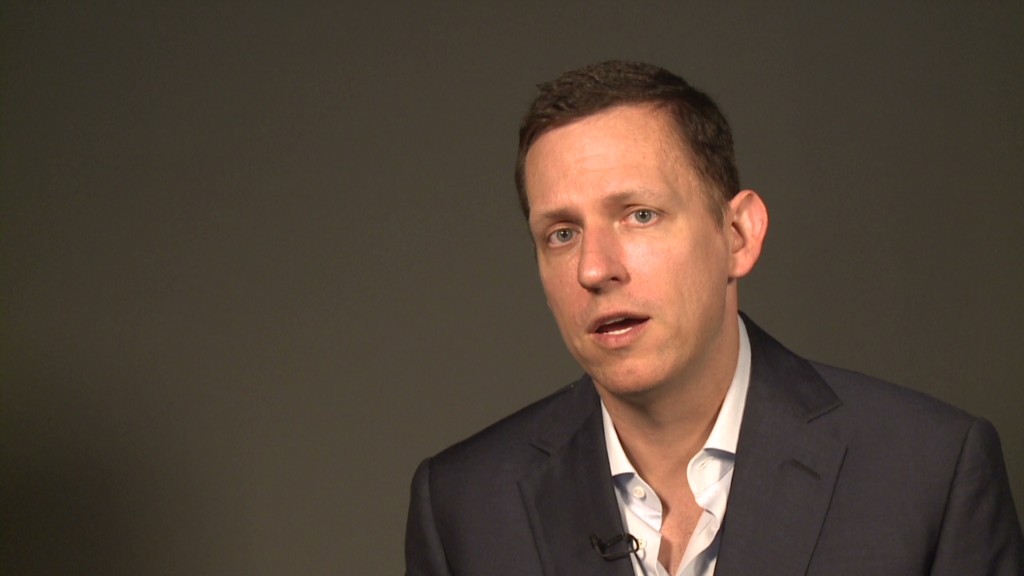 PayPal cofounder Thiel's advice to startups