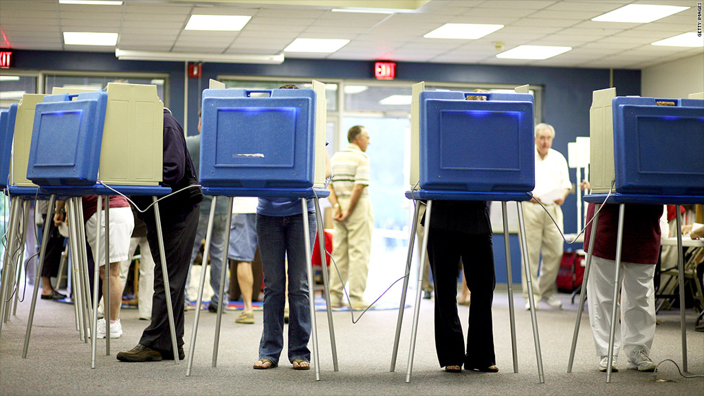 voting booths