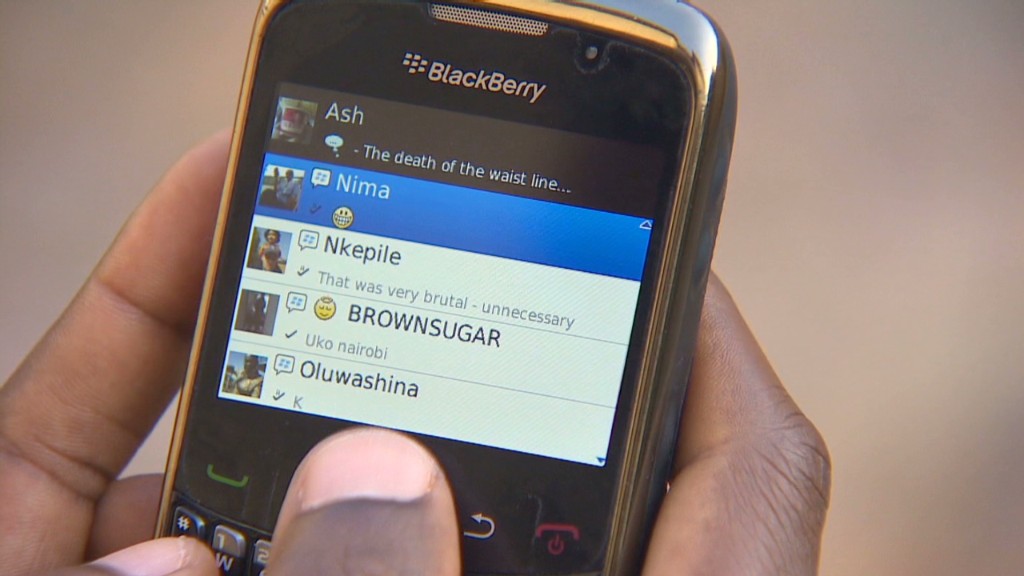Where BlackBerry is still hot: Nigeria