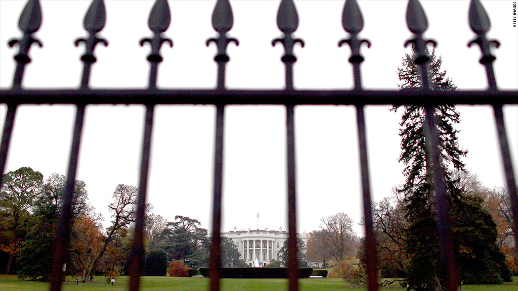 white house fence