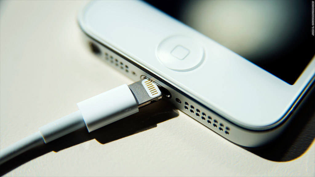 change lightning connector iphone 5