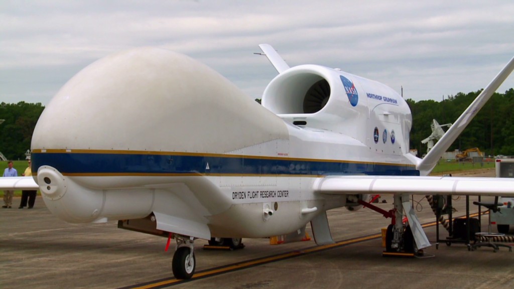 The NASA drone that spies on hurricanes
