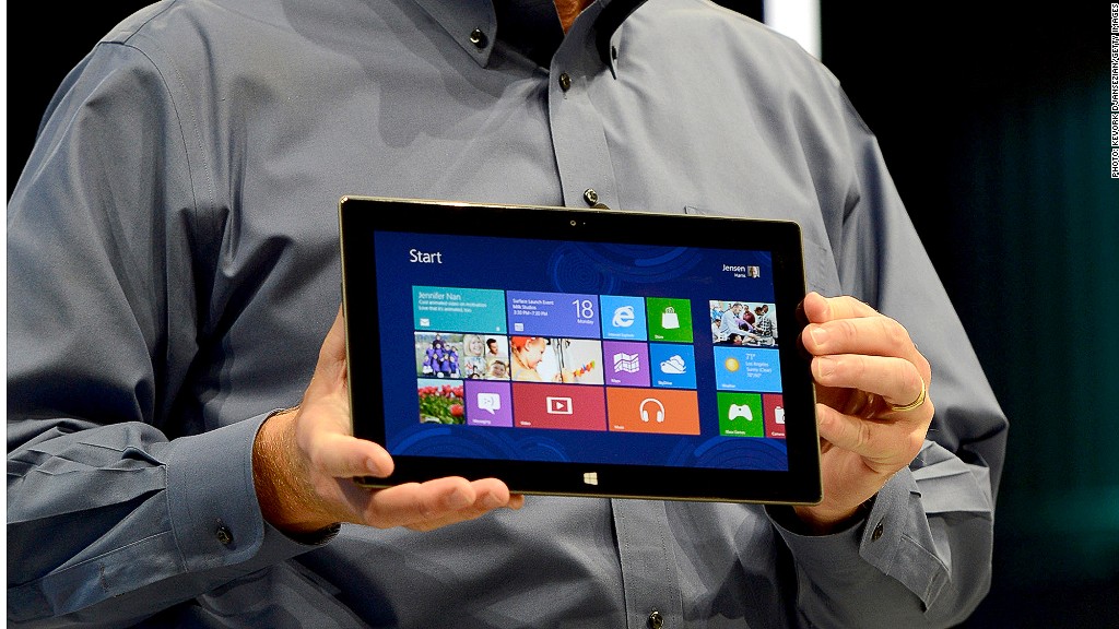 Steve Ballmer Surface tablet