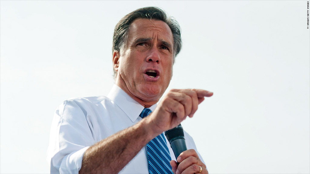 mitt romney campaigning