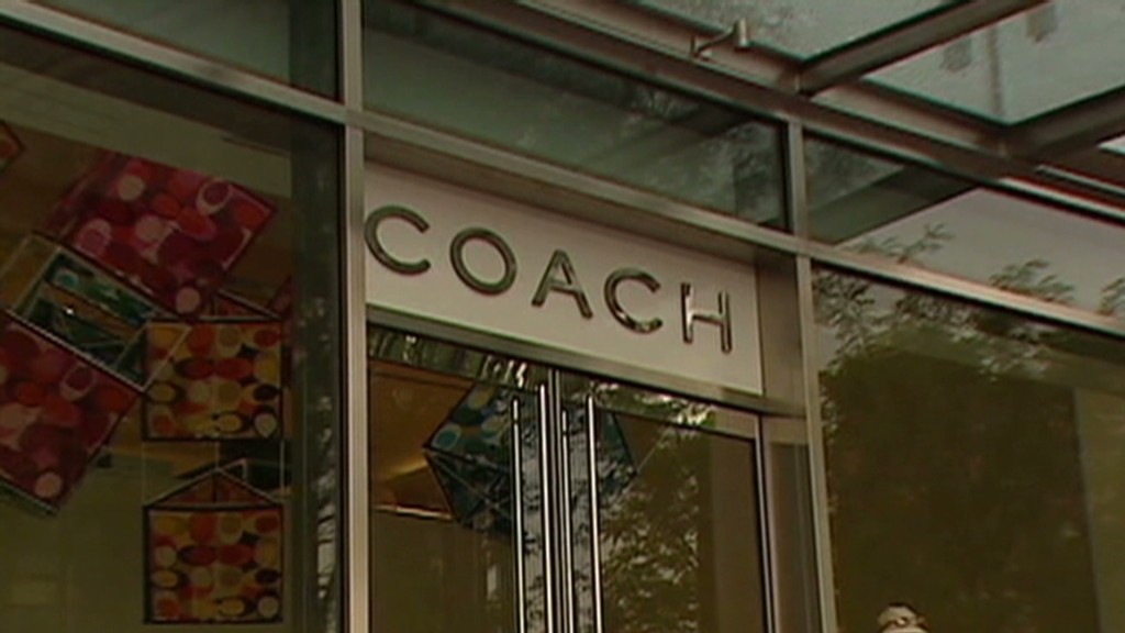 Coach bags itself a strong quarter