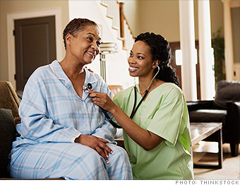 fastest growing jobs home care nurse