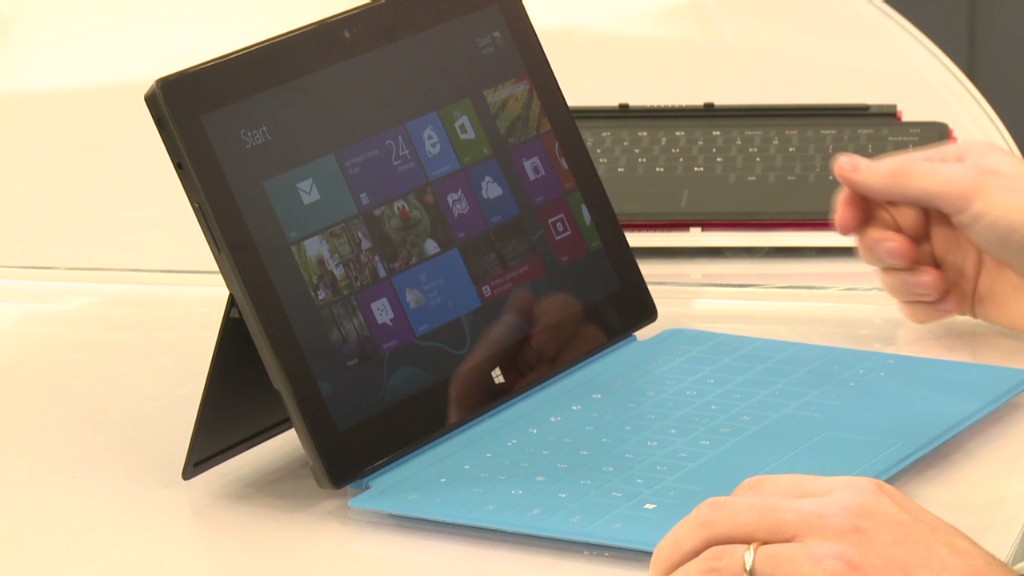First look at Microsoft's Surface tablet