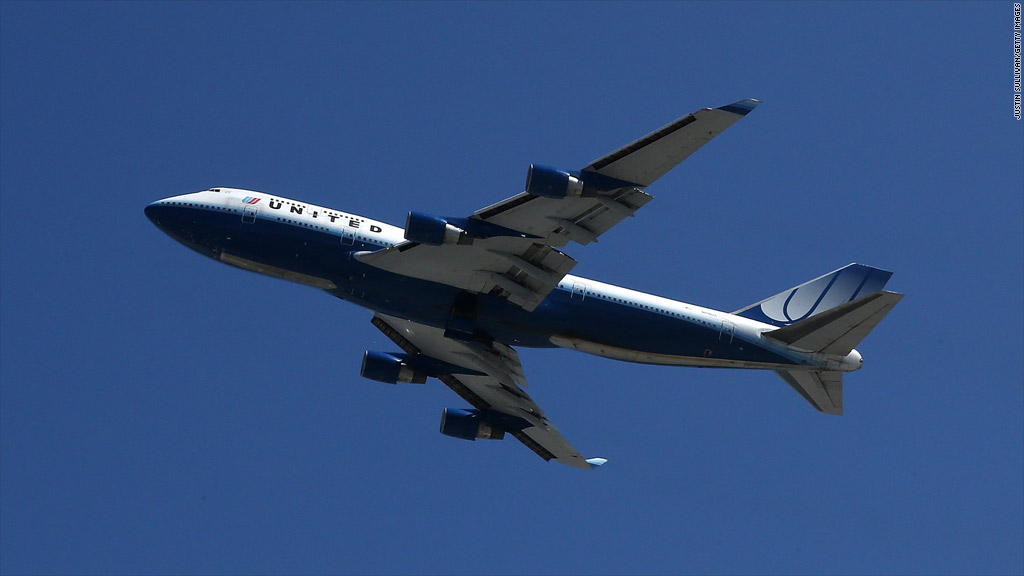 united airplane