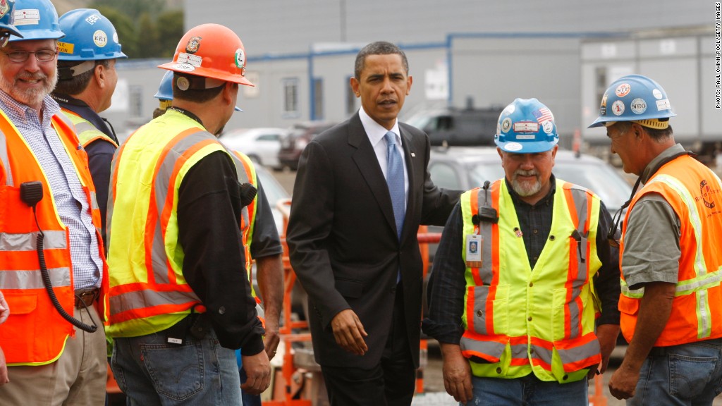 obama construction workers