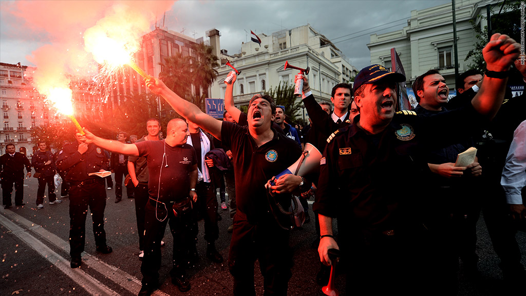 Greece protests