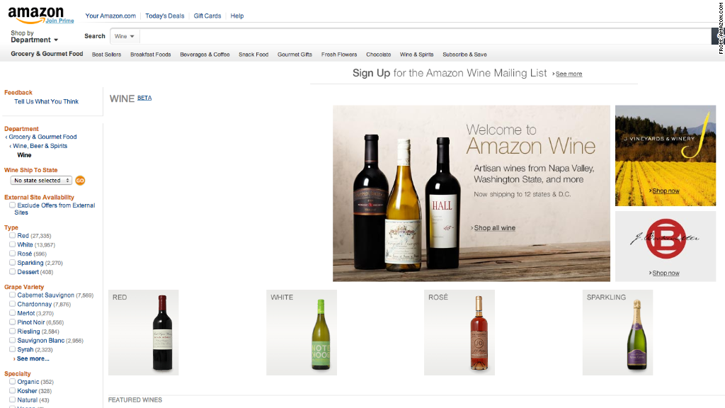 amazon wine