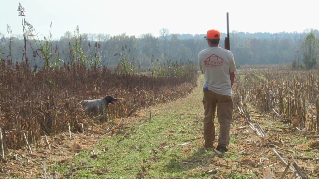 Tobacco farm struggles, turns into gun park