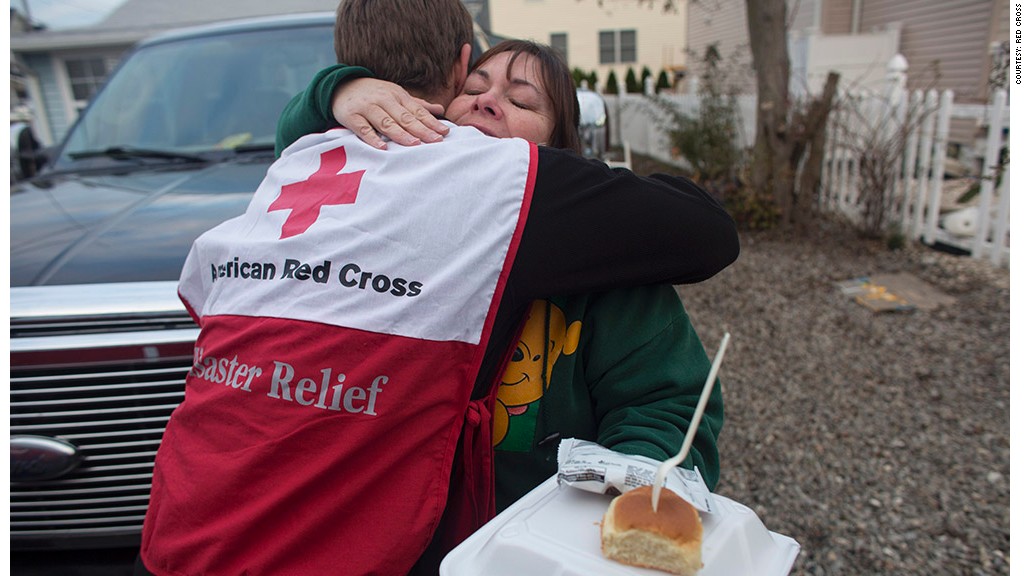 red cross meals relief