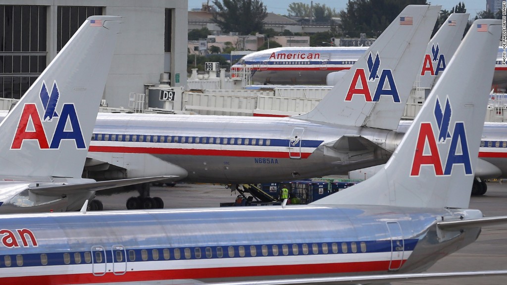 american airlines tarmac