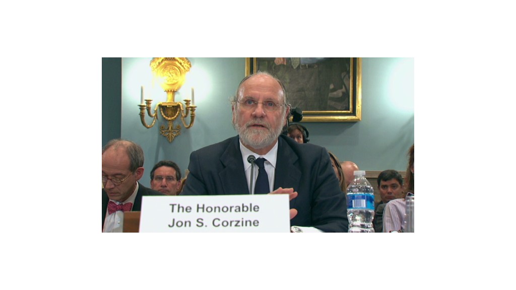 Corzine: MF Global's chaotic last days