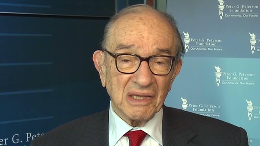 Greenspan: Government cuts key to debt fix