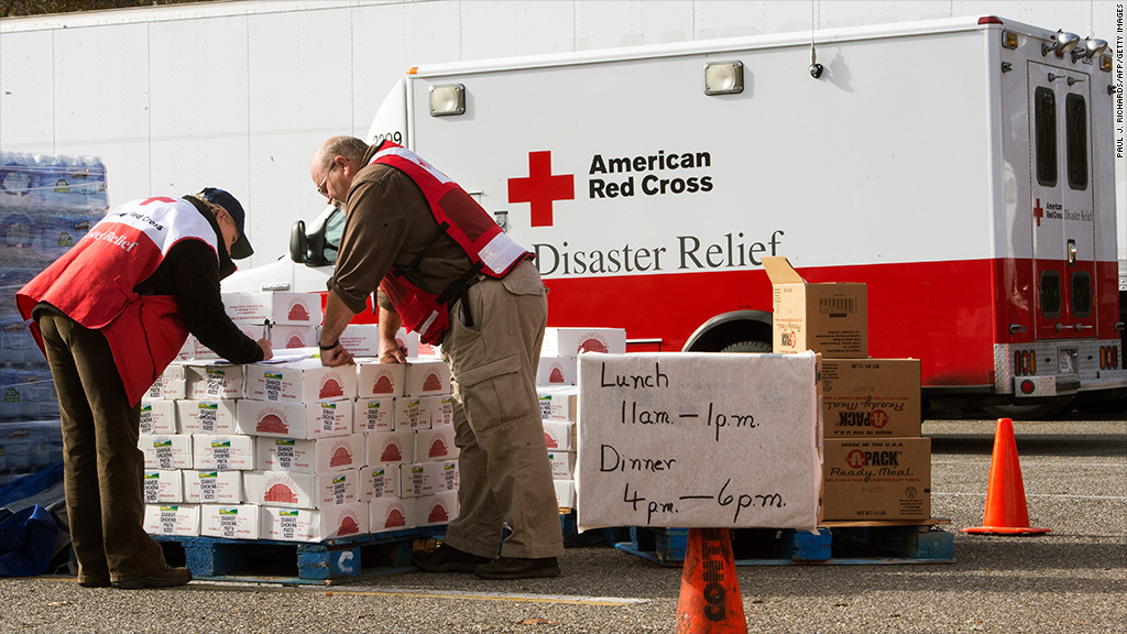 red cross disaster relief