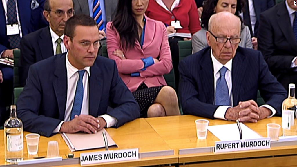 rupert and james murdoch