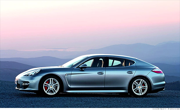 High-end luxury car - Porsche Panamera - Best resale value cars - CNNMoney