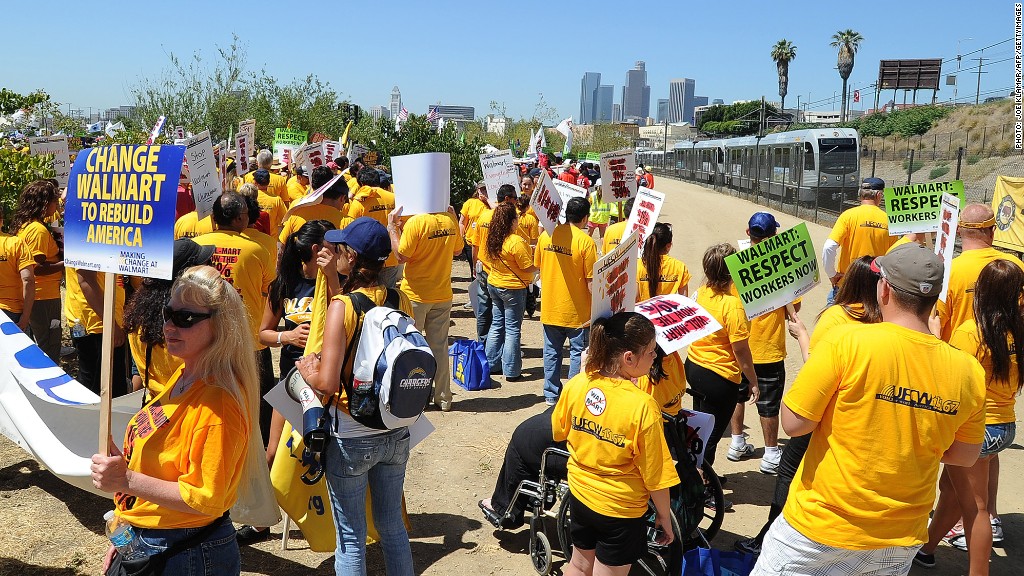 walmart protests la