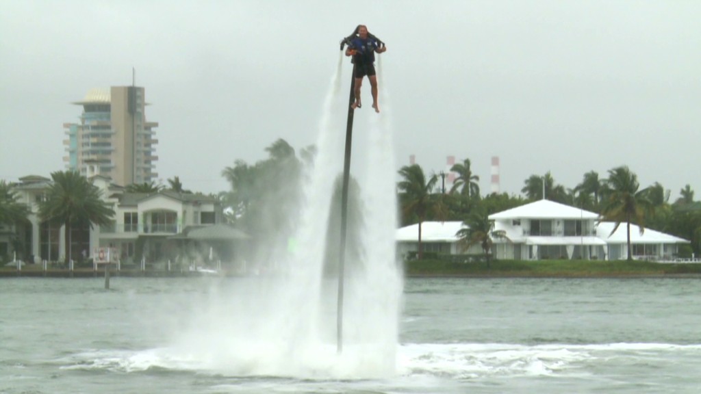 Jet pack shoots you 30ft up in the air