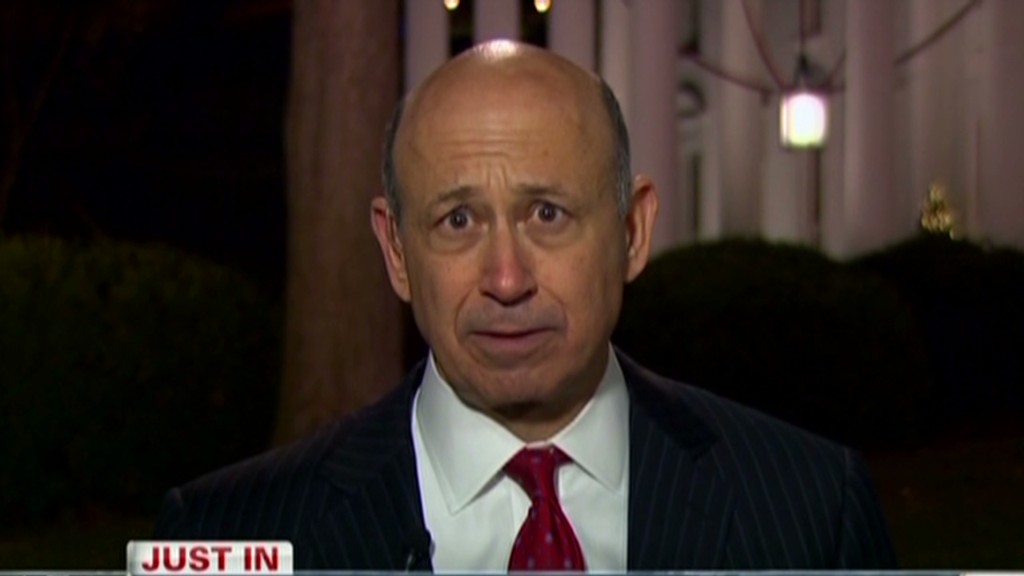 Goldman CEO: Raise tax rate if necessary