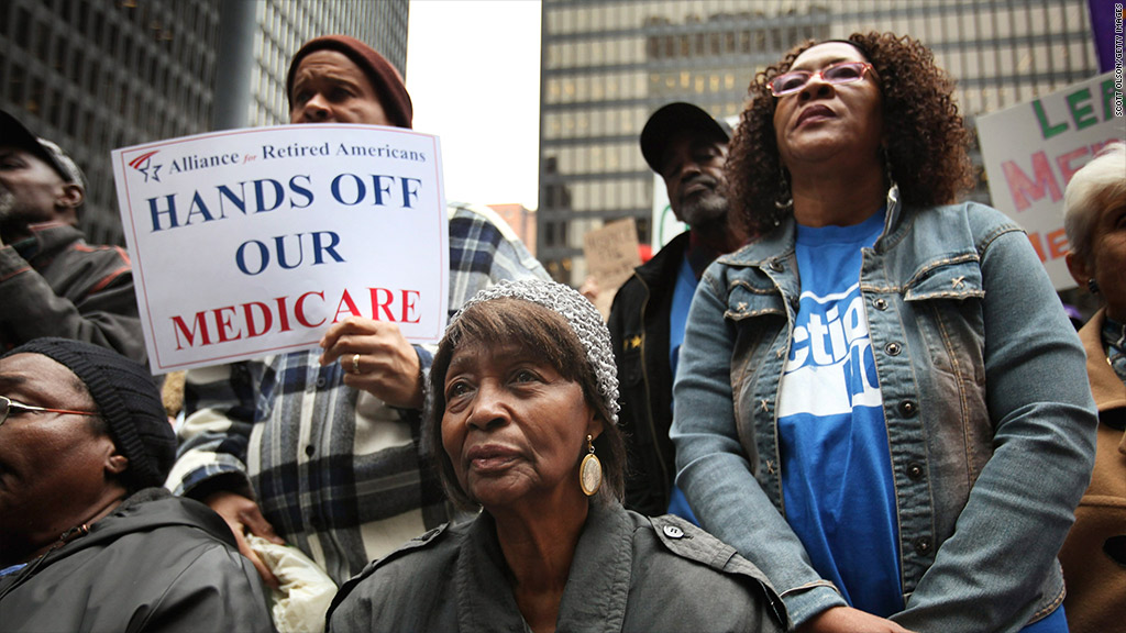 medicare protest