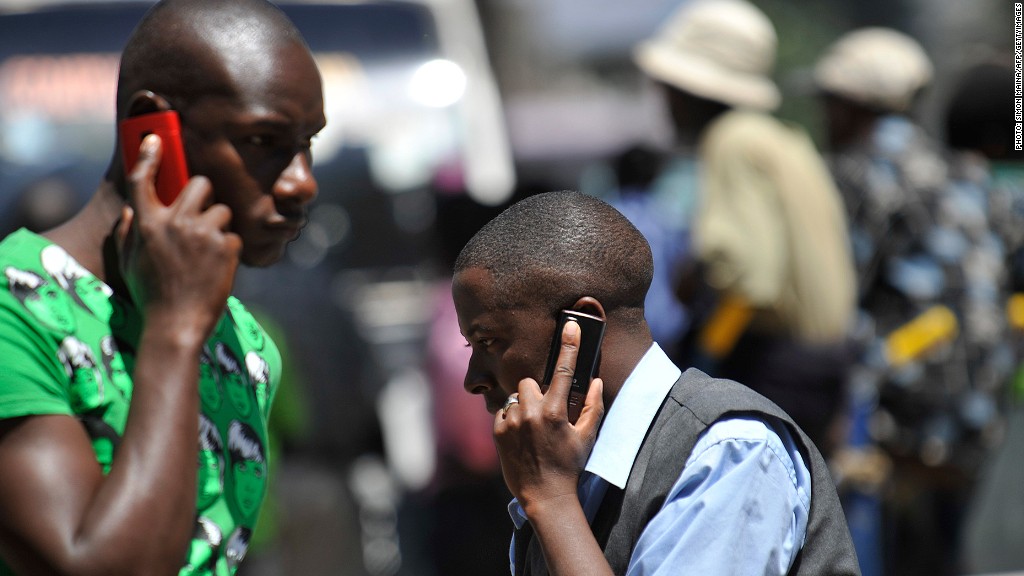 africa economy cell phones