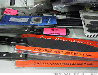 gallery tsa weapons kitchen knives