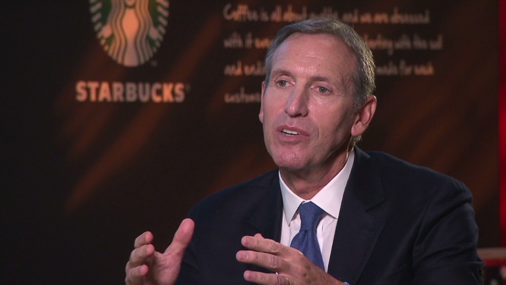 Starbucks CEO: Fiscal cliff is 'seismic'
