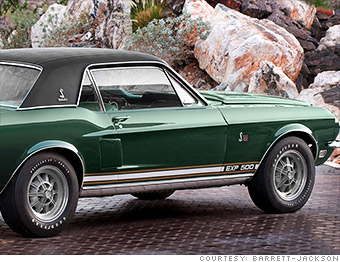 1968 Shelby Exp 500 The Green Hornet Ultra Rare Cars Going Up For Auction At Barrett Jackson Cnnmoney