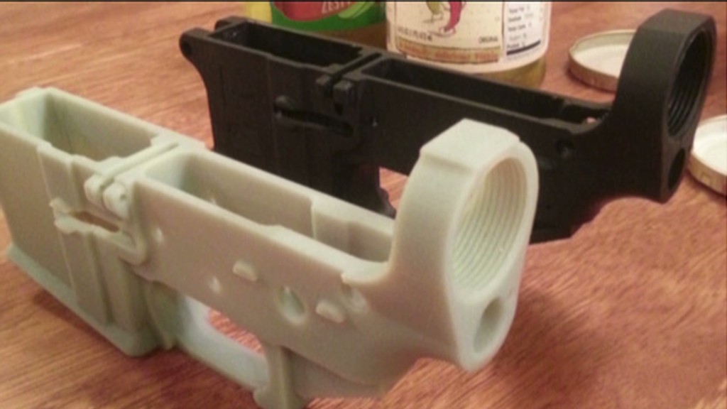 Can a 3D printer make guns?