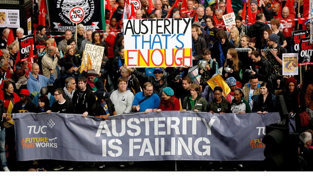 uk anti cuts protest