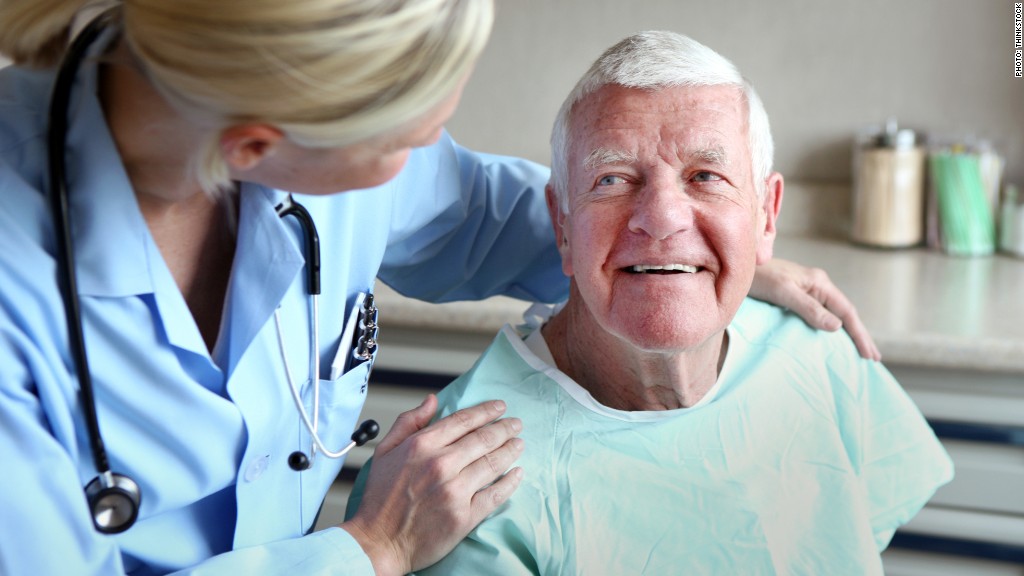 elderly patient doctor