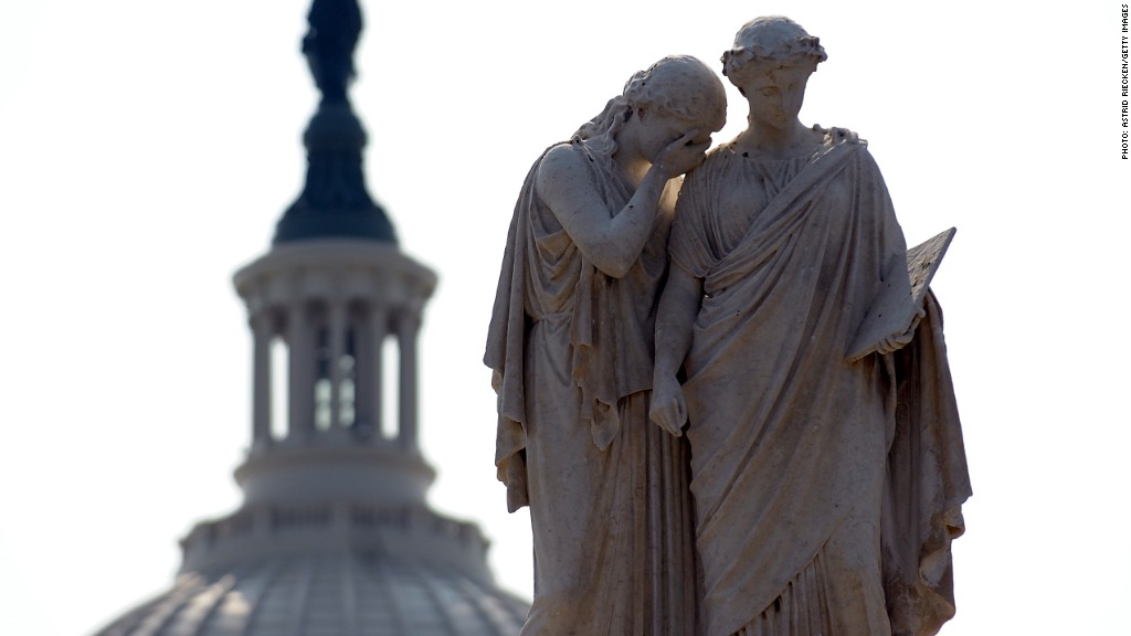 capitol dome statues cry