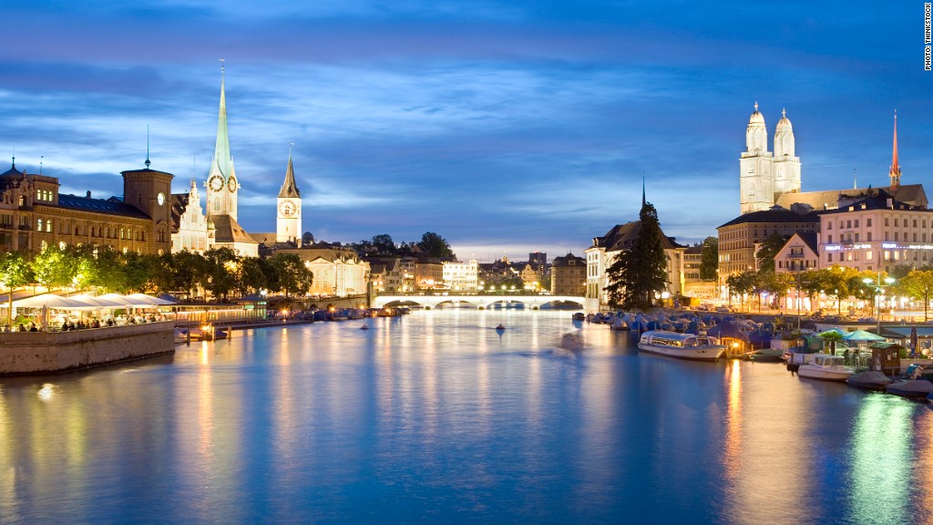 zurich cityscape