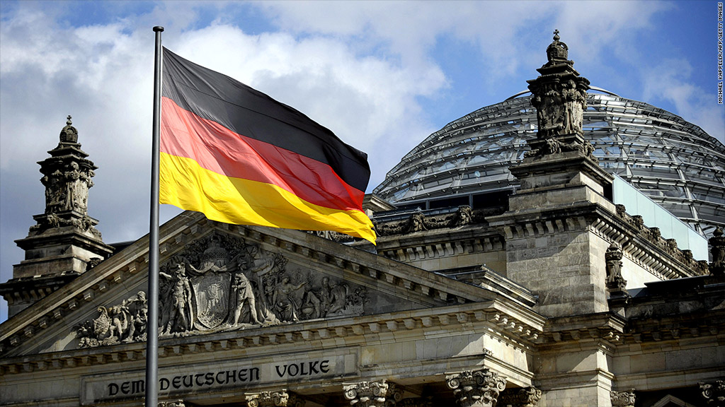 german flag reichstag