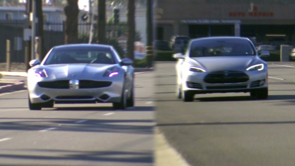 Fisker Karma vs. Tesla Model S