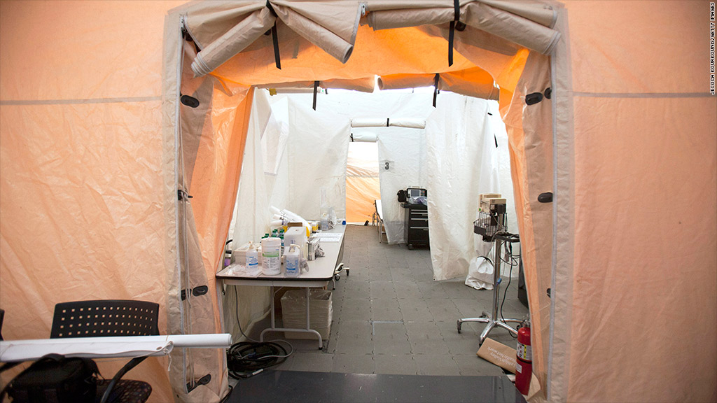 influenza tents